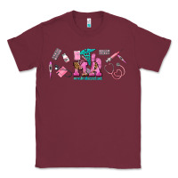 Burgundy medical assistant elements Classic Tee - AdoDesignShop