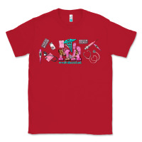 Red medical assistant elements Classic Tee - AdoDesignShop
