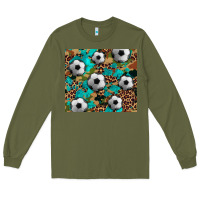 Army Green soccer Long Sleeve Tee - Artiststas