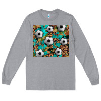 Heather Grey soccer Long Sleeve Tee - Artiststas