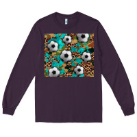 Plum soccer Long Sleeve Tee - Artiststas