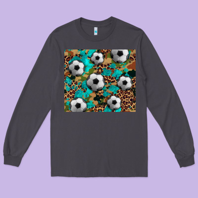 Soccer Long Sleeve Tee Designed By Artiststas