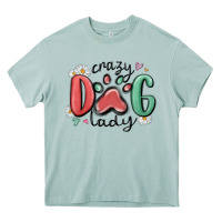 Arona crazy dog lady Heavy Core Tee - MaliasSmallBusiness