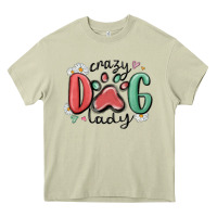 Crazy Dog Lady Heavy Core Tee | Teevron