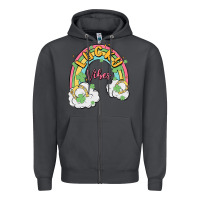 Smoke lucky vibes Zipper Hoodie - MaliasSmallBusiness
