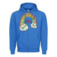 True Royal lucky vibes Zipper Hoodie - MaliasSmallBusiness