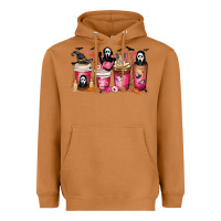 Meerkat Scream Coffee Cups Heavyweight Hoodie - MaliasSmallBusiness