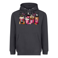 Smoke Scream Coffee Cups Heavyweight Hoodie - MaliasSmallBusiness