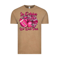 Vintage Coffee in october we wear pink cheer with football breast Vintage Tee - JahusDesignShop
