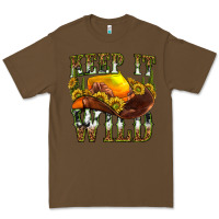 Cacao keep it wild western Premium Tee - texasbilliewilder