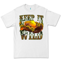 White keep it wild western Premium Tee - texasbilliewilder