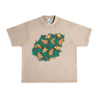 French Oak christmas gingerbread cookies patch Urban Heavy Tee - BundleAndBundleShop