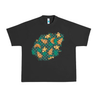 Christmas Gingerbread Cookies Patch Urban Heavy Tee | Teevron
