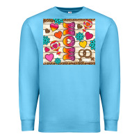 Ocean Blue Western LGBTQ+ Mom Lesbian Tumbler Premium Sweatshirt - BundleAndBundleShop