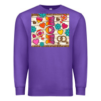 Purple Western LGBTQ+ Mom Lesbian Tumbler Premium Sweatshirt - BundleAndBundleShop