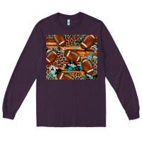 Plum football tumbler Long Sleeve Tee - Artiststas