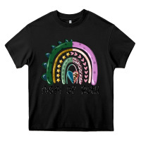 Black mom of both rainbow Heavy Core Tee - MaliasSmallBusiness