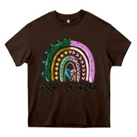 Chocolate Brown mom of both rainbow Heavy Core Tee - MaliasSmallBusiness