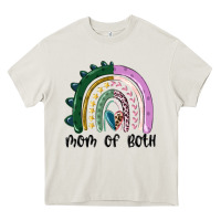 Cream mom of both rainbow Heavy Core Tee - MaliasSmallBusiness