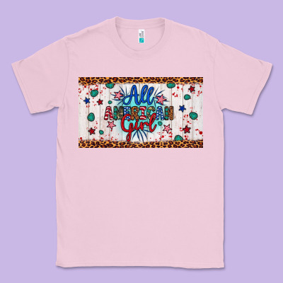 All American Girl Classic Tee Designed By Artiststas