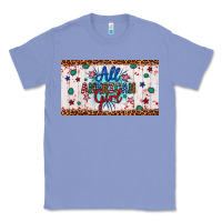 Colony Blue all american girl Classic Tee - Artiststas