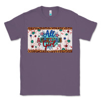 Lavender all american girl Classic Tee - Artiststas