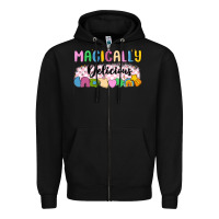Black magically delicious Zipper Hoodie - MaliasSmallBusiness