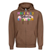 Chestnut magically delicious Zipper Hoodie - MaliasSmallBusiness
