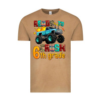 Ready To School Crush 6th Grade Vintage Tee | Teevron