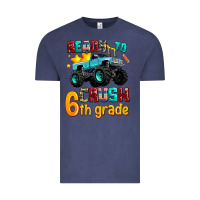 Vintage Denim ready to school crush 6th grade Vintage Tee - AdoDesignShop