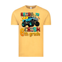 Vintage Mustard ready to school crush 6th grade Vintage Tee - AdoDesignShop