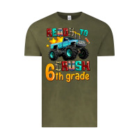 Vintage Olive ready to school crush 6th grade Vintage Tee - AdoDesignShop