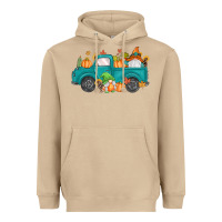 Mushroom fall gnomes truck Heavyweight Hoodie - MaliasSmallBusiness