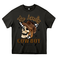 Asphalt the lonely cowboy club Heavy Core Tee - MaliasSmallBusiness