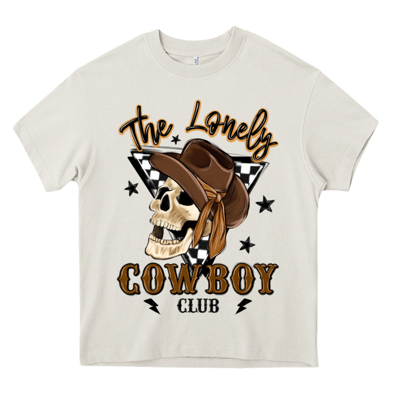 The Lonely Cowboy Club Heavy Core Tee by MaliasSmallBusiness | Teevron