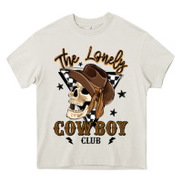 Cream the lonely cowboy club Heavy Core Tee - MaliasSmallBusiness