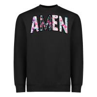 Black amen Heavyweight Sweatshirt - JahusDesignShop