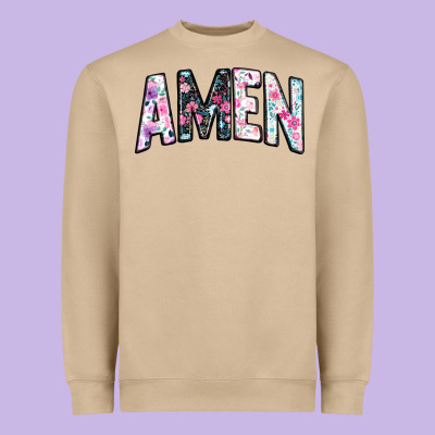 Amen Heavyweight Sweatshirt Designed By Jahusdesignshop
