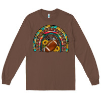 Chestnut football rainbow Long Sleeve Tee - Artiststas