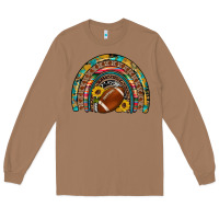 Toasted Coconut football rainbow Long Sleeve Tee - Artiststas