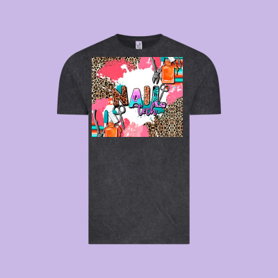 Nail Tech Vintage Tee Designed By Adodesignshop