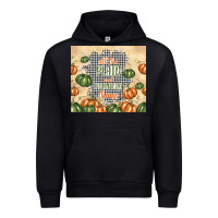 Black all the plaid and pumpkin things Urban Hoodie - TumblerDesignByShophia