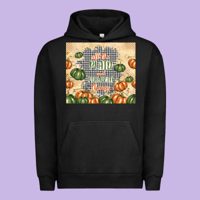 All The Plaid And Pumpkin Things Urban Hoodie Designed By Tumblerdesignbyshophia