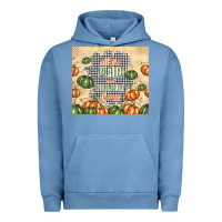 Pigment Pebble Blue all the plaid and pumpkin things Urban Hoodie - TumblerDesignByShophia