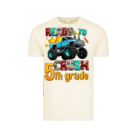 Ready To School Crush 5th Grade Vintage Tee | Teevron
