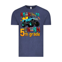 Vintage Denim ready to school crush 5th grade Vintage Tee - AdoDesignShop