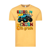 Vintage Mustard ready to school crush 5th grade Vintage Tee - AdoDesignShop