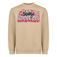 Mushroom Choose kindness Heavyweight Sweatshirt - JahusDesignShop