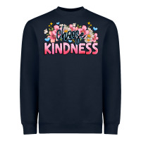 Navy Choose kindness Heavyweight Sweatshirt - JahusDesignShop