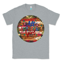 Heather Grey all american girl Classic Tee - Artiststas